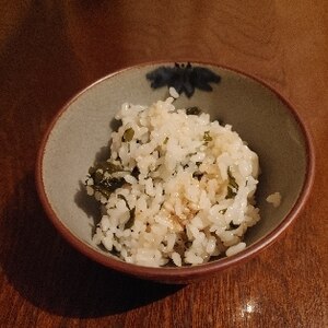 給食の味！なつかしのわかめご飯！